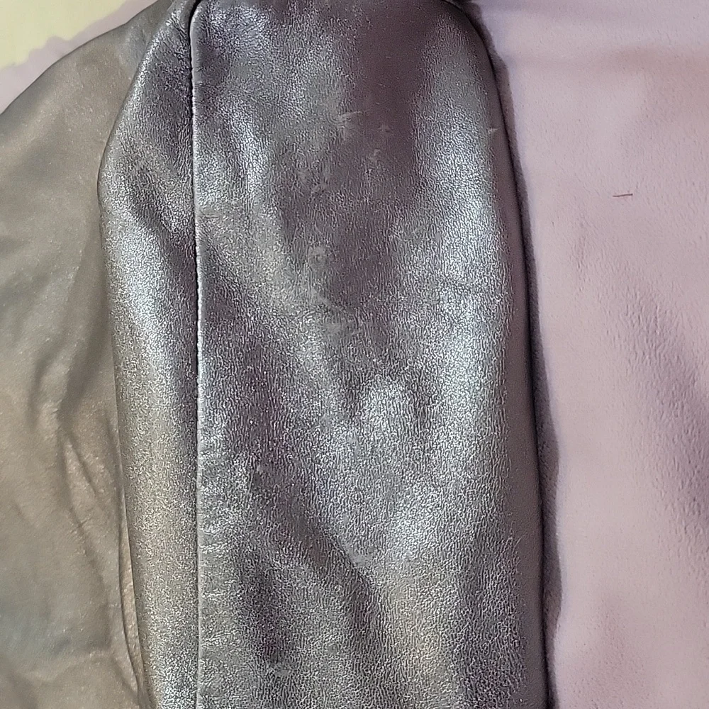 Latico Shimmering Silver Tote - Picture 11 of 13